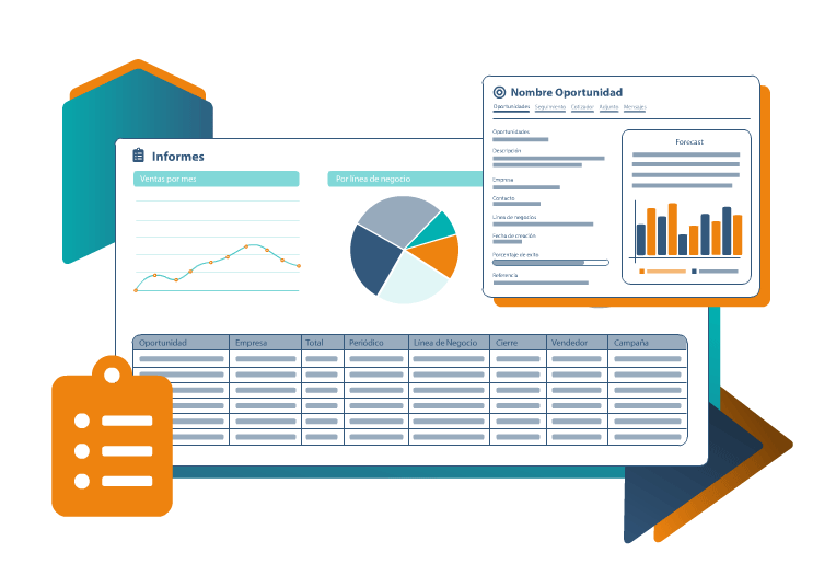 Informes, Dashboard y KPI's